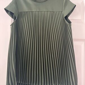 Ted Baker Olive Pleated Blouse